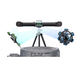 trackscan sharp系列跟踪式三维扫描系统